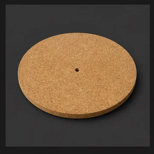 Cork Turntable Mat — Coloured Vinyl